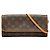 Borsa a tracolla Louis Vuitton Monogram Pochette Twin GM marrone