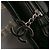 Borsa a tracolla Chanel CC Tweed Chain Fantasy nera Nero - vista 7