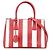 Borsa Prada Galleria Small Bicolor Saffiano Double Zip, Rossa Rosso