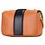 Borsa a spalla Fendi Mini Bicolor Nappa Apolo Chain Baguette Marrone - vista 2