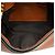 Borsa a spalla Fendi Mini Bicolor Nappa Apolo Chain Baguette Marrone - vista 4