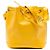 Borsa a secchiello Louis Vuitton Epi Noe BB Gialla Giallo