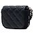 Borsa a tracolla Chanel Mini CC Quilted Lambskin Crochet Flap Nera Nero - vista 2