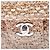 Bolso de hombro Chanel Medium Classic Tweed Double Flap beige - vista 5