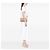Bolso de hombro Chanel Medium Classic Tweed Double Flap beige - vista 6