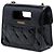 Borsa a patta Chanel Mini Quilted Patent Graphic Catch nera Nero - vista 2