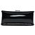Borsa a patta Chanel Mini Quilted Patent Graphic Catch nera Nero - vista 3