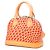 Borsa Satchel Alma BB Louis Vuitton Monogram Vernis Jungle Dots Arancione - vista 2