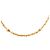 Collana Chanel con ciondoli a sfera placcati in oro D'oro