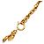 Collana Chanel con ciondoli a sfera placcati in oro D'oro - vista 3