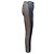 Dolce & Gabbana D&G Patchwork-Hose aus Medium Wash Denim & Glen Plaid Größe IT 42 Blau - Ansicht 2