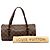 Borsa Louis Vuitton Damier Ebene Papillon 26 Marrone - vista 9