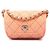 Borsa a tracolla Chanel Mini CC Quilted Denim Messenger Flap Arancione