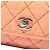 Borsa a tracolla Chanel Mini CC Quilted Denim Messenger Flap Arancione - vista 5