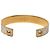 Bracciale rigido Jonc Monogram Louis Vuitton color oro D'oro - vista 4