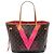 Borsa Tote Louis Vuitton Limited Edition Monogram Grenade V Neverfull MM Marrone
