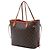 Borsa Tote Louis Vuitton Monogram Neverfull MM Marrone - vista 2