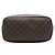 Borsa Tote Louis Vuitton Monogram Neverfull MM Marrone - vista 3