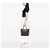 Borsa Tote Louis Vuitton Monogram Neverfull MM Marrone - vista 6