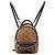 Mini zaino Palm Springs Louis Vuitton Monogram Reverse Marrone