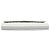 Clutch a Busta Saint Laurent Grain De Poudre Triquilt Monogram Bianca Bianco - vista 3