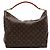 Borsa Hobo Louis Vuitton Monogram Sully MM Marrone