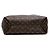 Borsa Hobo Louis Vuitton Monogram Sully MM Marrone - vista 3