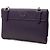 Purple Prada Saffiano Cuir Twist Lock Chain Flap Crossbody Bag - view 2