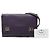 Purple Prada Saffiano Cuir Twist Lock Chain Flap Crossbody Bag - view 7