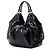Borsa Hobo Louis Vuitton Monogram Vernis Mahina Surya XL Nera Nero - vista 2