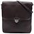 Borsa a tracolla in pelle marrone con patta Anagram LOEWE