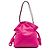 Borsa a tracolla LOEWE Flamenco Knot Medium in nappa rosa