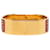 Gold Hermès Wide Enamel Emaille Loquet Bracelet GM Golden  - view 3