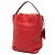 Borsa secchiello Ashby Burberry in tela House Check rossa e vitello Rosso - vista 2