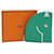 Portamonete Hermès Paddock in Chevre Verde - vista 6