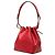Borsa a secchiello Petit Noe in Epi rosso Louis Vuitton - vista 2