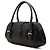 Borsa a mano Senda in pelle goffrata nera LOEWE Nero - vista 2