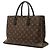 Borsa Tote e Borsa a mano Louis Vuitton Monogram Flower nera Nero - vista 2