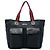 Tote Gucci GG Canvas Web con doppie tasche, Nero