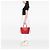 Borsa Tote Louis Vuitton Epi Neverfull MM Rossa Rosso - vista 7