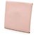Portamonete Bastia Hermès in pelle Chevre Mysore rosa - vista 2