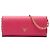 Borsa a tracolla Prada Saffiano Wallet On Chain Rosa
