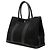 Borsa Tote Garden Party 36 in Toile e Negonda Nera Hermès Nero - vista 2
