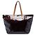 Borsa Tote Louis Vuitton Monogram Vernis Bellevue GM Viola Porpora