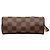 Borsa a mano Louis Vuitton Damier Ebene Papillon Pochette Marrone - vista 3