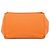 Borsa Satchel Prada Canvas Canapa Bijoux Arancione - vista 3