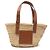 Borsa Tote LOEWE Small Raffia Anagram beige