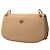 Borsa a tracolla in tela e resina marrone Prada con catena - vista 2