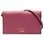Borsa a tracolla Gucci Dollar in pelle di vitello rosa con tracolla