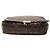 Borsa a tracolla Louis Vuitton Damier Ebene Bastille marrone - vista 3
